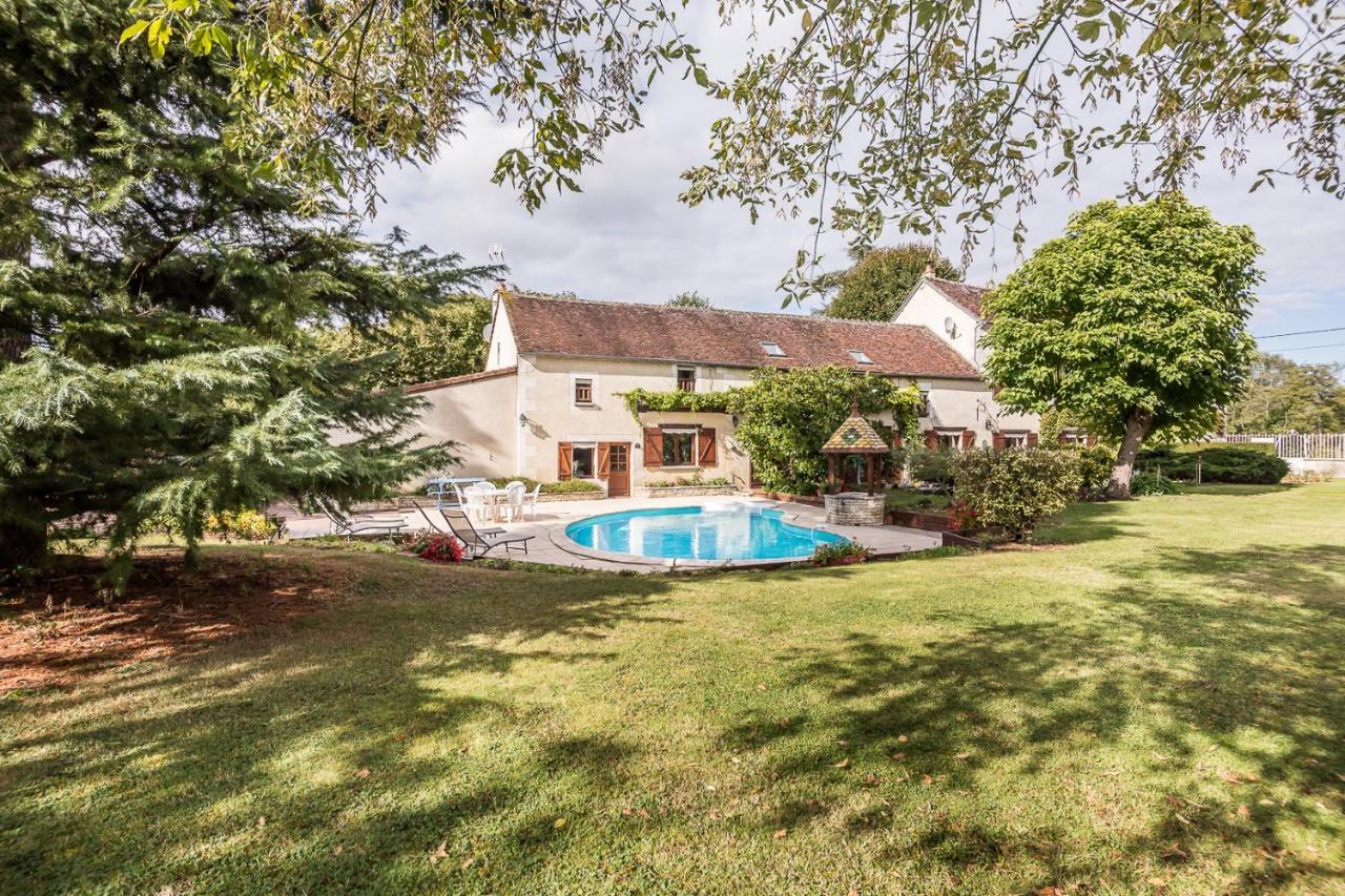 Entre Canal Et Vignes Bed and Breakfast Escolives-Sainte-Camille Buitenkant foto