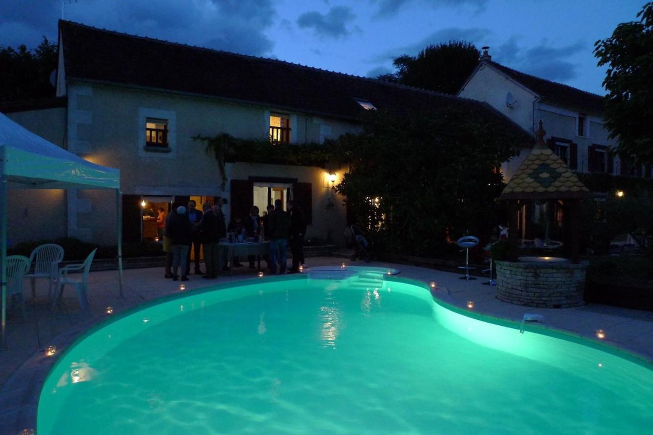 Entre Canal Et Vignes Bed and Breakfast Escolives-Sainte-Camille Buitenkant foto